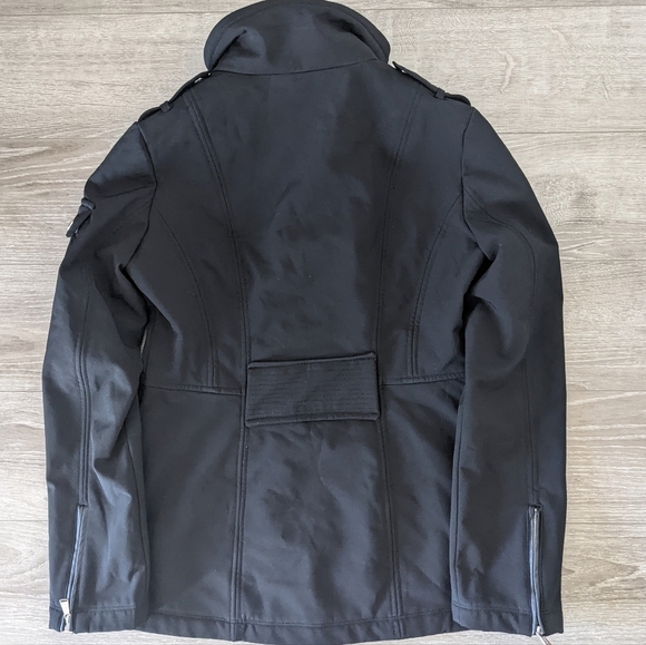 MICHAEL Kors Military Style Black Jacket size Small - Picture 7 of 10